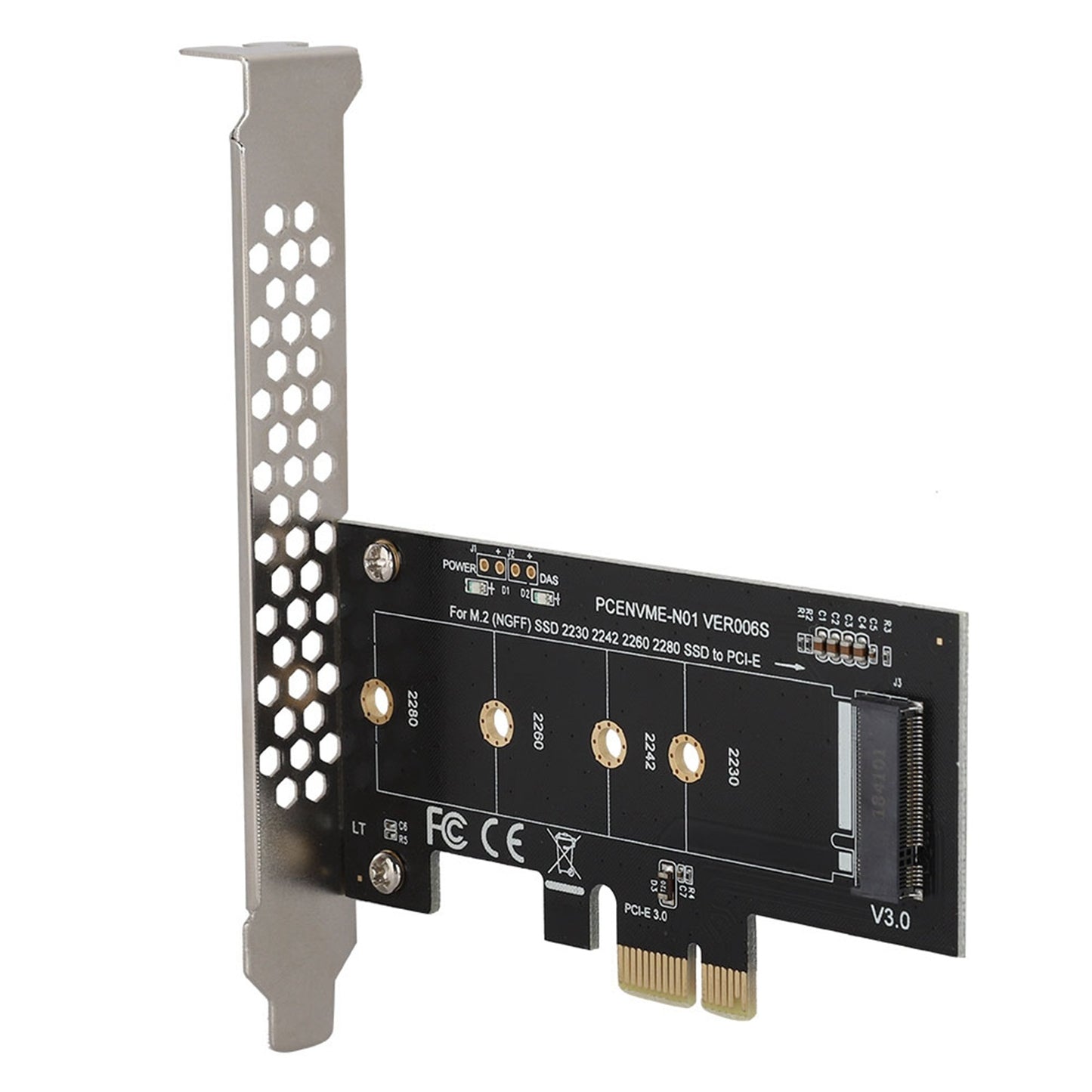 PCI-E to M.2 Expansion Card Connector Converter for M2 NGFF NVME Hard Drive