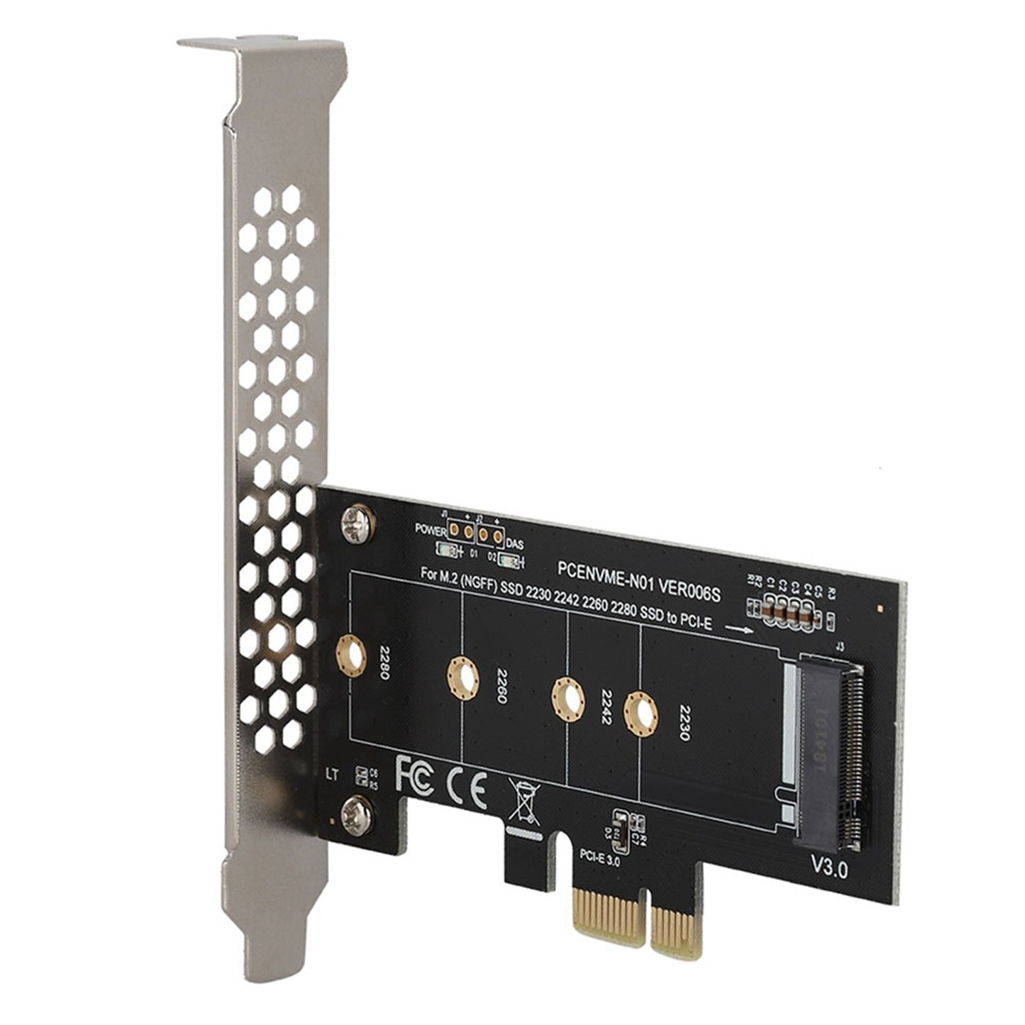 PCI-E to M.2 Expansion Card Connector Converter for M2 NGFF NVME Hard Drive