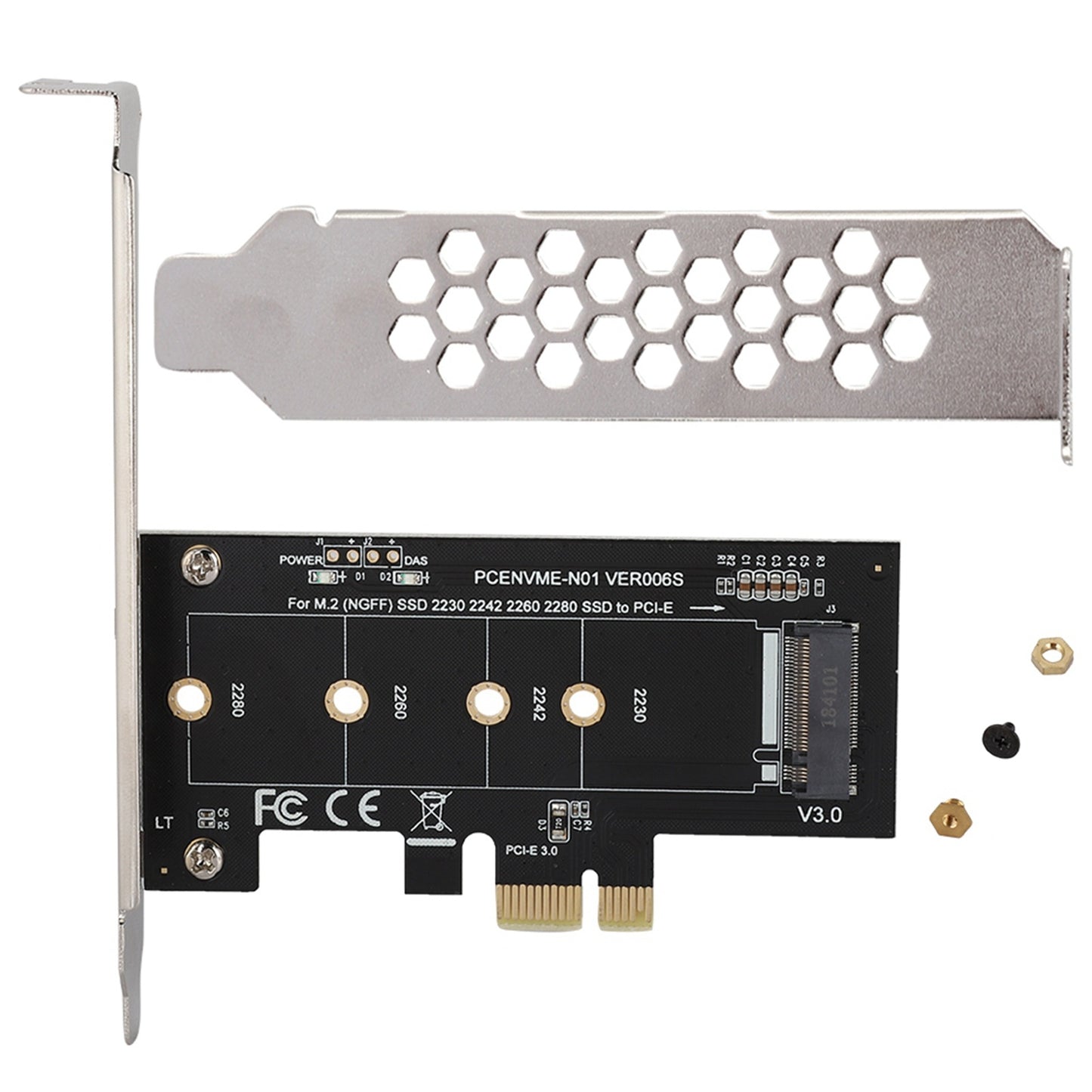 PCI-E to M.2 Expansion Card Connector Converter for M2 NGFF NVME Hard Drive