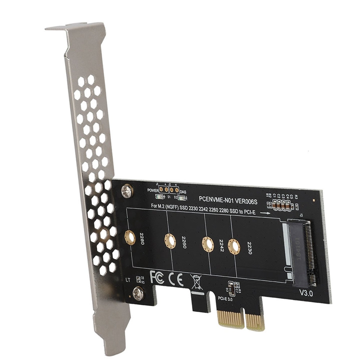 PCI-E to M.2 Expansion Card Connector Converter for M2 NGFF NVME Hard Drive